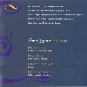 2CD Fairport Convention: 4 Play (76/79)
