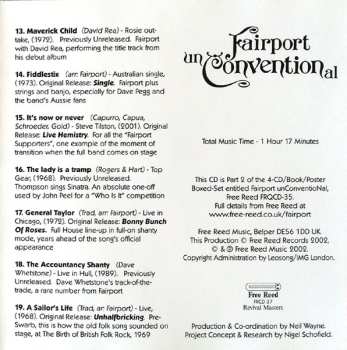 4CD/Zestaw pudełkowy Fairport Convention: Fairport Unconventional