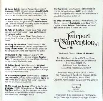 4CD/Zestaw pudełkowy Fairport Convention: Fairport Unconventional