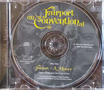 4CD/Zestaw pudełkowy Fairport Convention: Fairport Unconventional