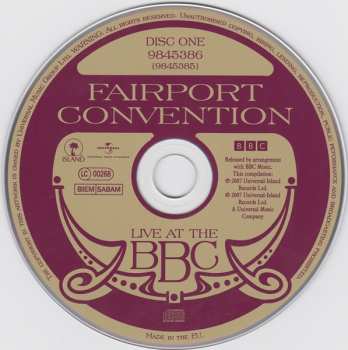 4CD Fairport Convention: Live At The BBC