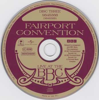 4CD Fairport Convention: Live At The BBC