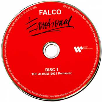 3CD/DVD/Zestaw pudełkowy Falco: Emotional DLX | LTD