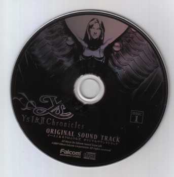 2CD Falcom Sound Team Jdk: Ys I & II Chronicles Original Sound Track イースI＆IIクロニクルズ オリジナルサウンドトラック