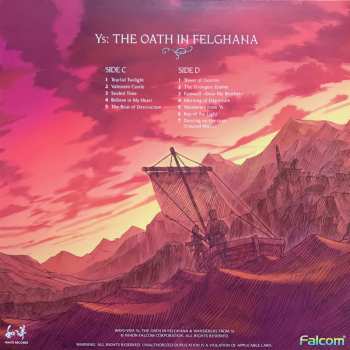 3LP/Zestaw pudełkowy Falcom Sound Team Jdk: Ys: The Oath In Felghana Original Soundtrack + LTD | CLR