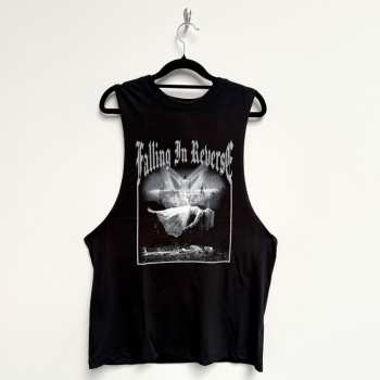 Merch Falling In Reverse: Falling In Reverse Unisex Vest T-shirt: Floating (black) (small) S