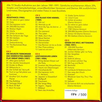 5CD/Zestaw pudełkowy Family 5: Wir Bleiben - Alle Studio-Aufnahmen 1981-1991 LTD | NUM