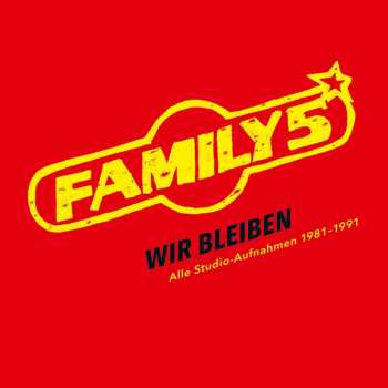 5CD/Zestaw pudełkowy Family 5: Wir Bleiben - Alle Studio-Aufnahmen 1981-1991 LTD | NUM