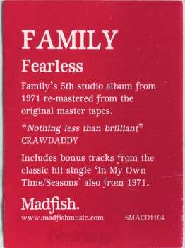 CD Family: Fearless