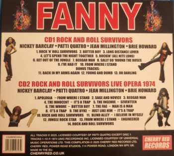 2CD Fanny: Rock And Roll Survivors DLX | DIGI