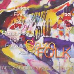 Album Edvard Grieg: SaxoFOLK