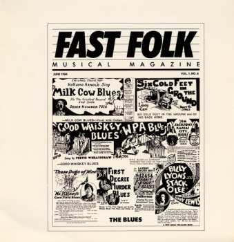 Album Fast Folk Musical Magazine  The Blue 1 / Variou: Fast Folk Musical Magazine