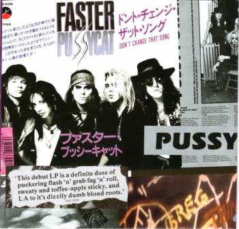 4CD/Zestaw pudełkowy Faster Pussycat: Babylon - The Elektra Years 1987-1992