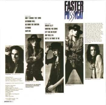 4CD/Zestaw pudełkowy Faster Pussycat: Babylon - The Elektra Years 1987-1992