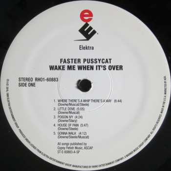 LP Faster Pussycat: Wake Me When It's Over LTD
