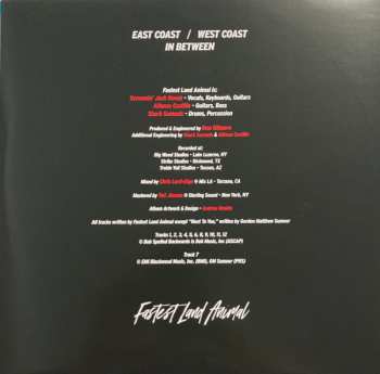 LP Fastest Land Animal: East Coast, West Coast, In Between CLR