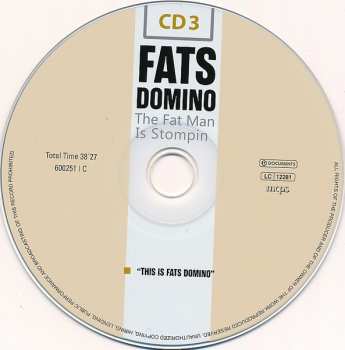 10CD/Zestaw pudełkowy Fats Domino: The Fat Man Is Stompin'