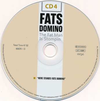 10CD/Zestaw pudełkowy Fats Domino: The Fat Man Is Stompin'