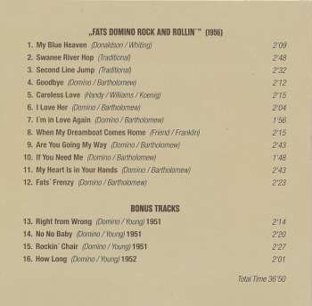 10CD/Zestaw pudełkowy Fats Domino: The Fat Man Is Stompin'