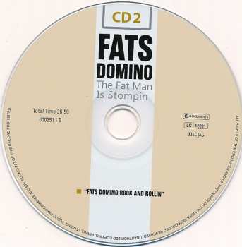 10CD/Zestaw pudełkowy Fats Domino: The Fat Man Is Stompin'