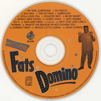 CD Fats Domino: What A Party