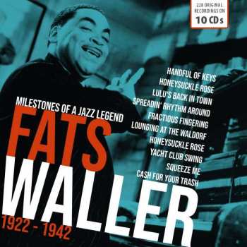 10CD/Zestaw pudełkowy Fats Waller: Fats Waller (Milestones Of A Jazz Legend 1922–1942)