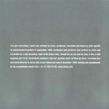 CD Favez: I've Got Everything I Need