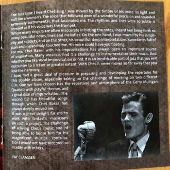 CD Fay Claassen: Sings Two Portraits Of Chet Baker - Volume 2