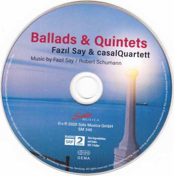 CD Fazıl Say: Ballads & Quintets