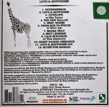 CD Feindrehstar: Love & Hoppiness