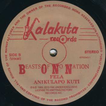LP Fela Kuti: Beasts Of No Nation