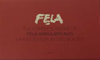 29CD/DVD/Zestaw pudełkowy Fela Kuti: The Complete Works Of Fela Anikulapo-Kuti DLX | LTD