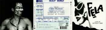 2CD Fela Kuti: Live In Detroit 1986