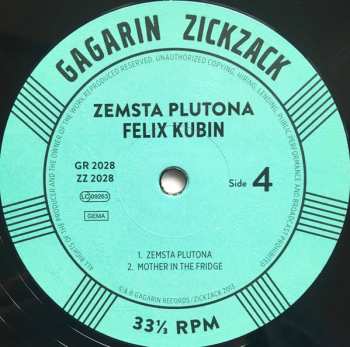 2LP Felix Kubin: Zemsta Plutona