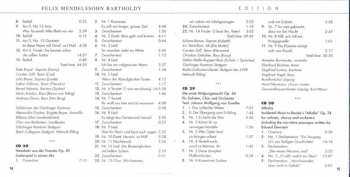 56CD/Zestaw pudełkowy Felix Mendelssohn-Bartholdy: Felix Mendelssohn Bartholdy Edition