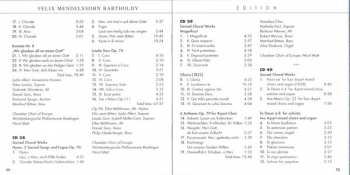 56CD/Zestaw pudełkowy Felix Mendelssohn-Bartholdy: Felix Mendelssohn Bartholdy Edition