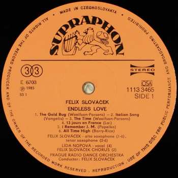 LP Felix Slováček: Nekonečná Láska / Endless Love
