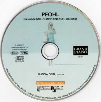 CD Ferdinand Pfohl: Strandbilder • Suite Élégiaque • Hagbart