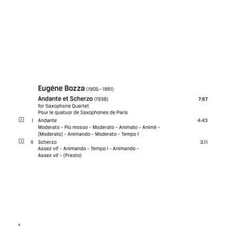 CD Ferio Saxophone Quartet: Flux: Original Works For Saxophone Quartet