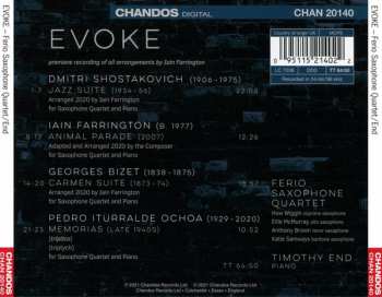 CD Ferio Saxophone Quartet: Evoke
