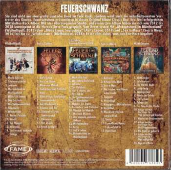 5CD/Zestaw pudełkowy Feuerschwanz: Original Album Classics