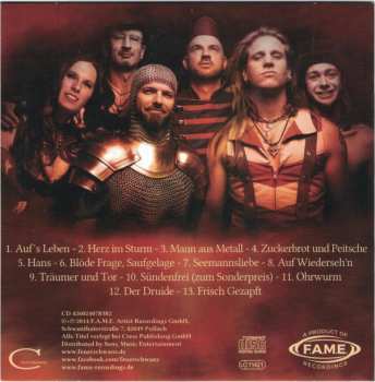 5CD/Zestaw pudełkowy Feuerschwanz: Original Album Classics