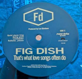 2LP Fig Dish: That’s What Love Songs Often Do CLR | LTD