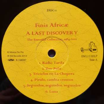 2LP Finis Africae: A Last Discovery : The Essential Collection, 1984-2001