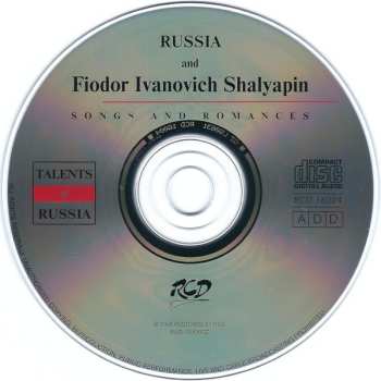 CD Feodor Chaliapin: Songs And Romances