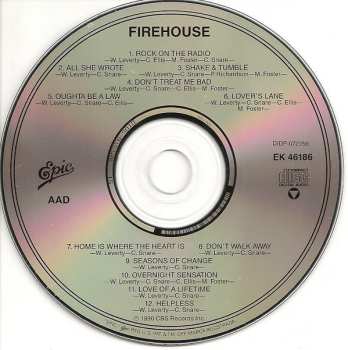 CD Firehouse: FireHouse