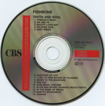 CD Fishbone: Truth And Soul
