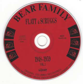 4CD/Zestaw pudełkowy Flatt & Scruggs: 1948-1959