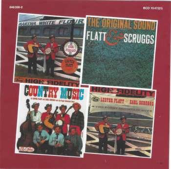 4CD/Zestaw pudełkowy Flatt & Scruggs: 1948-1959