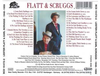 4CD/Zestaw pudełkowy Flatt & Scruggs: 1948-1959